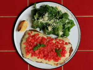 Milanesa capresse