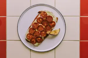 Milanesa pepperoni