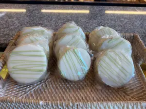 Alfajor de pistacho
