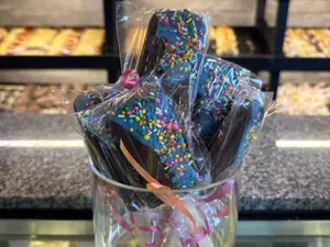 Paletas de chocolate
