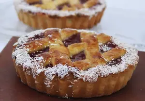 Porción de pfrola de membrillo