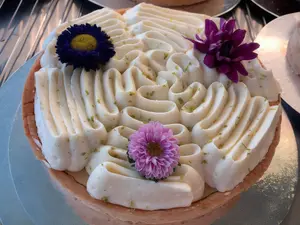 Tarta key lime pie