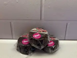 Alfajor de frambuesa