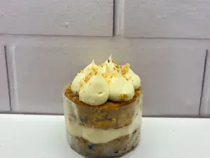 Porción De Torta Carrot Cake