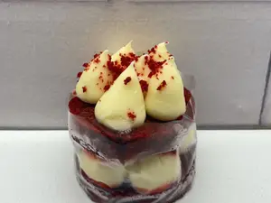 Porcion De Torta Red Velvet