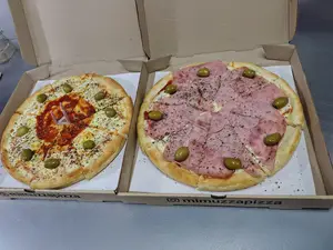 1 JAMON + 1 MUZZA
