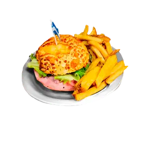 Hamburguesa completa +coca