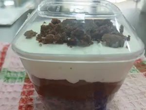 Brownie postres / degustación