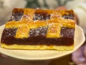 Cuadrado de frola membrillo