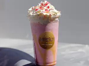 Milkshake frutos rojos