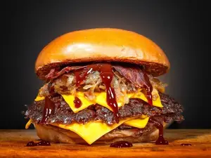Bacon y caramelizada doble