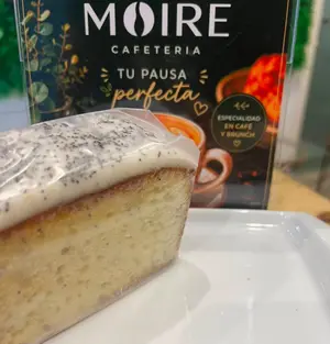 Budín de limón con amapola
