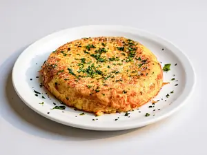 Tortilla de papas con cebolla