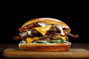 Hamburguesa arizona + papas