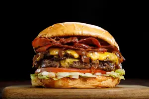 Hamburguesa classic + papas