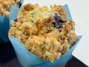 Muffins de limón y arandanos