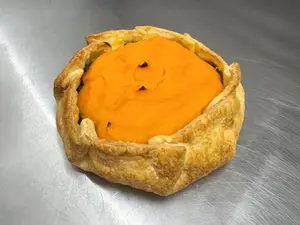 Tarta de calabaza y espinaca