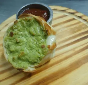 Canastitas brócoli a la crema
