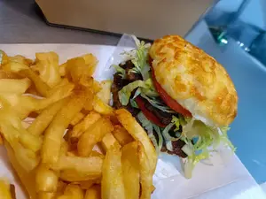 Hamburguesa doble clasica