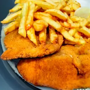 Milanesa Simple Con Guarnición