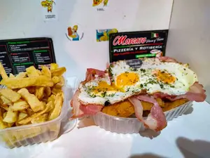 Milanesa Yankee Con Guarnición