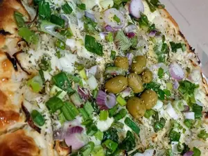 Roquefort y cebolla