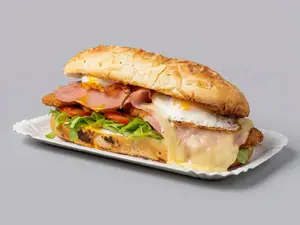 Sanguche de milanesa completo