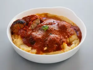 Albóndigas con puré