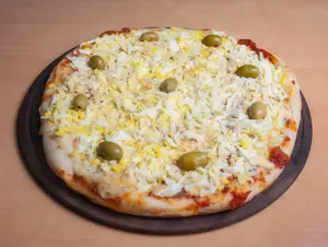 Muzzarella y huevo grande