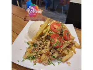 Revuelto de pollo