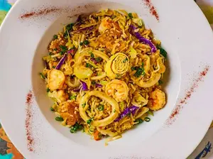 Nasi goreng de mariscos