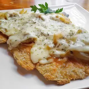Milanesa Fugazzeta
