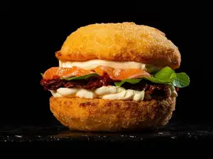 Hamburguesa Fresh Con Papas