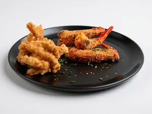 Langostinos ebi furai (porción chica)