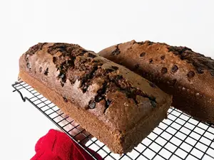 Budin de chocolate con chips