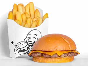 Cheese simple con papas
