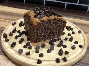 Porción de bizcochuelo choco