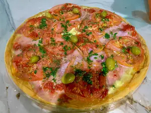 Napolitana Con Jamon Chica