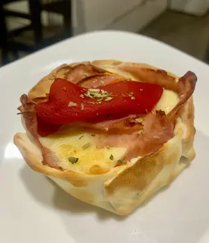 Canasta Jamón Y Morrón