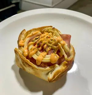 Canasta Jamón Y Palmitos