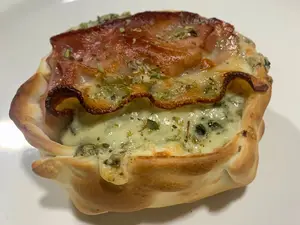 Canasta Panceta Y Roquefort