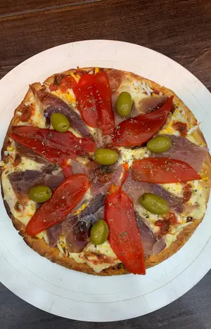 Jamón Curdo, Morrón Y Huevo Chica