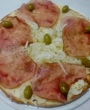 Fugazzeta Con Jamón Chica