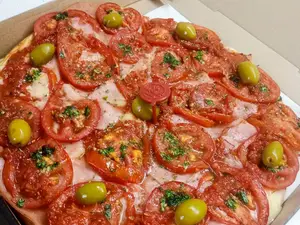 Napolitana Con Jamón Chica