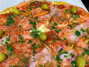Napolitana Con Jamón Chica