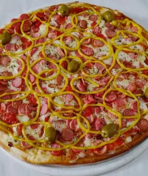 Salchicha A La Mostaza Grande