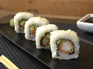 Ebi tori roll - 8 piezas
