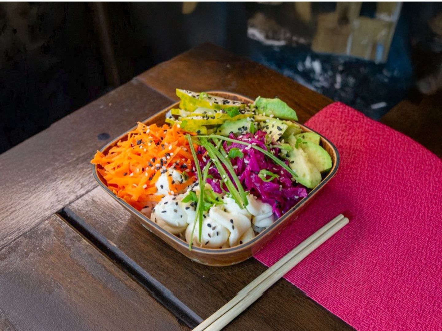 Ensaladas de Sushi