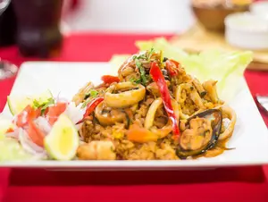 Arroz con mariscos