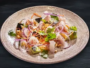 Ceviche negroni